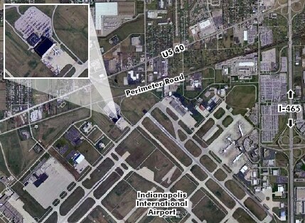 7661 N Perimeter Rd, Indianapolis, IN à louer - Aérien – Image 2 sur 6