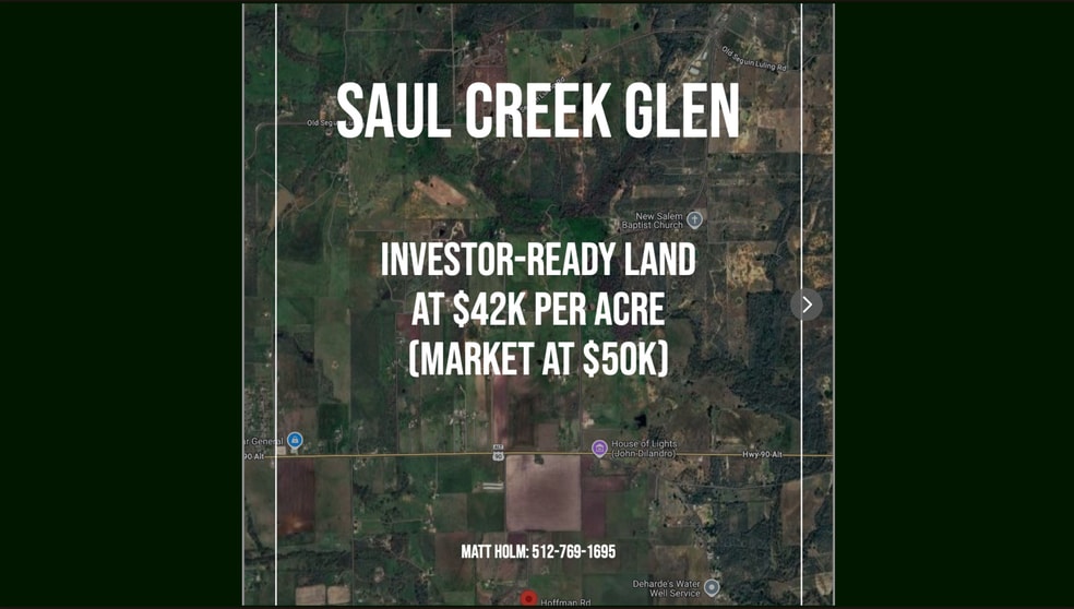 Saul Creek Glen - Terrain