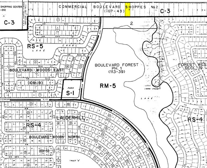 6800 W Commercial Blvd, Lauderhill, FL à louer - Plan cadastral – Image 2 sur 30