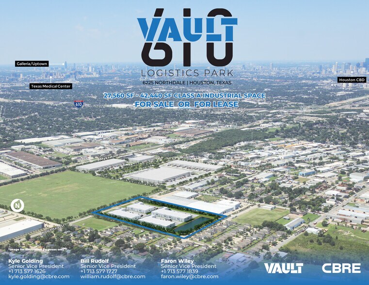 6225 Northdale St, Houston, TX à louer - Photo de l’immeuble – Image 1 sur 5