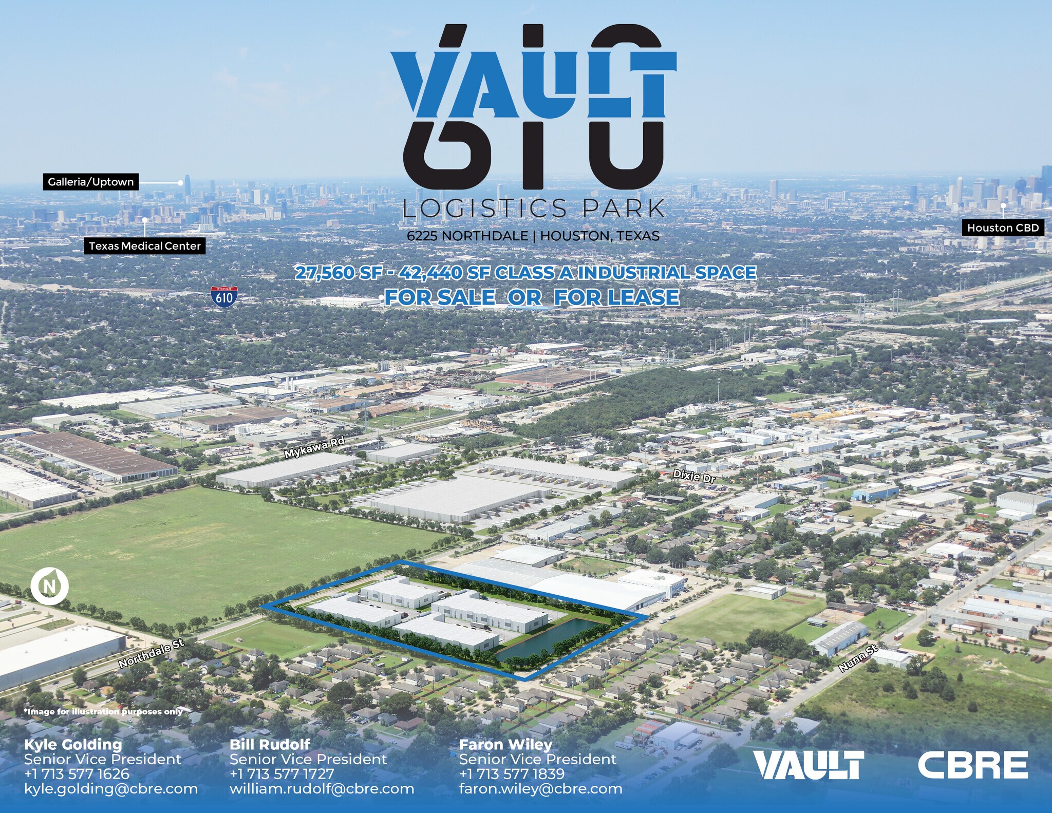 6225 Northdale St, Houston, TX à louer Photo de l’immeuble– Image 1 sur 6