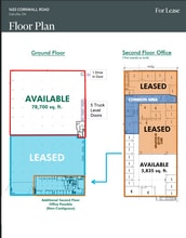 1453 Cornwall Rd, Oakville, ON à louer Plan d’étage– Image 1 sur 1