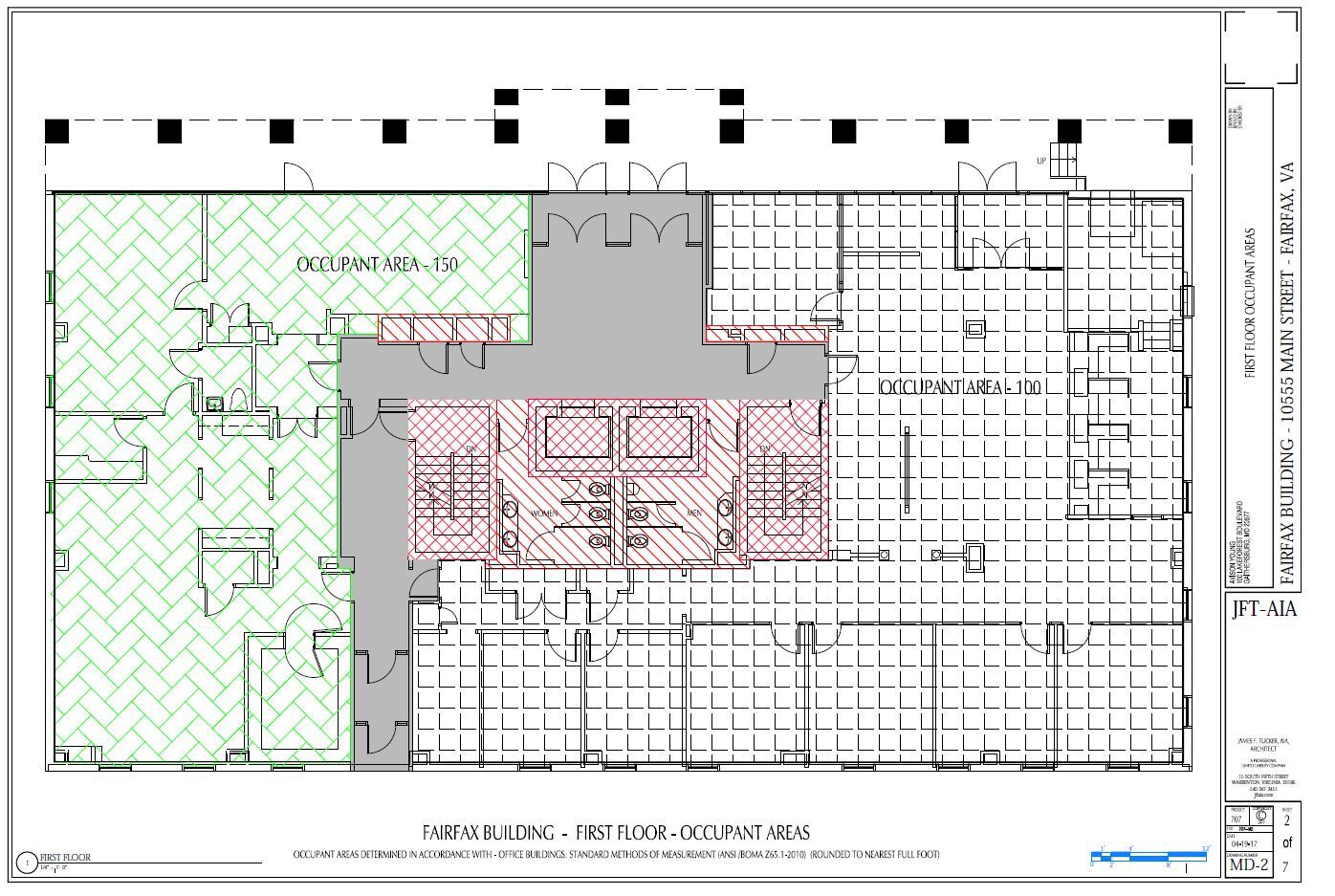 10555 Main St, Fairfax, VA à louer Plan d’étage– Image 1 sur 1