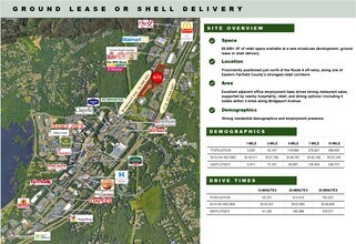 555 Bridgeport Ave, Shelton, CT - Vue aérienne  vue de carte