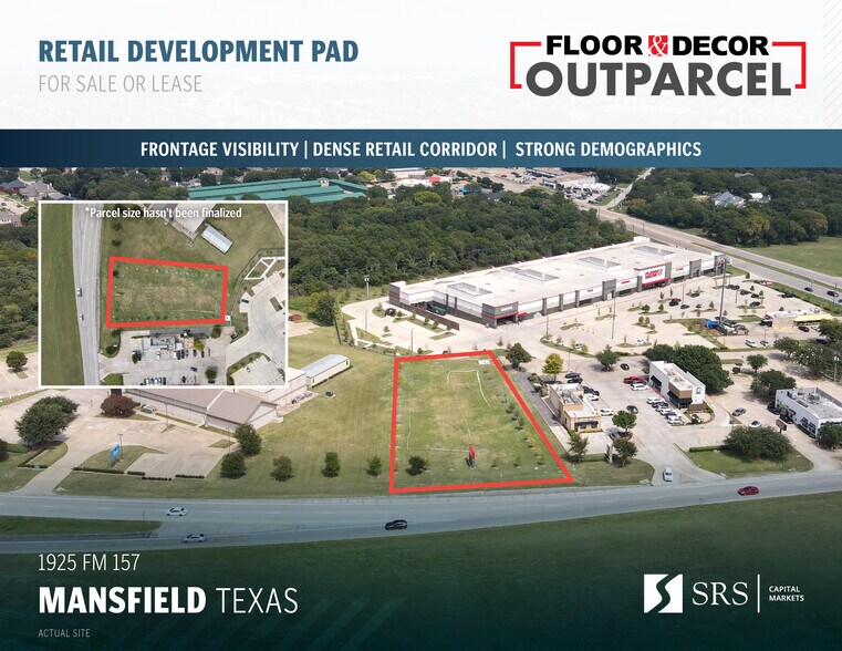1925 Highway 157 N, Mansfield, TX à vendre - Photo principale – Image 1 sur 7