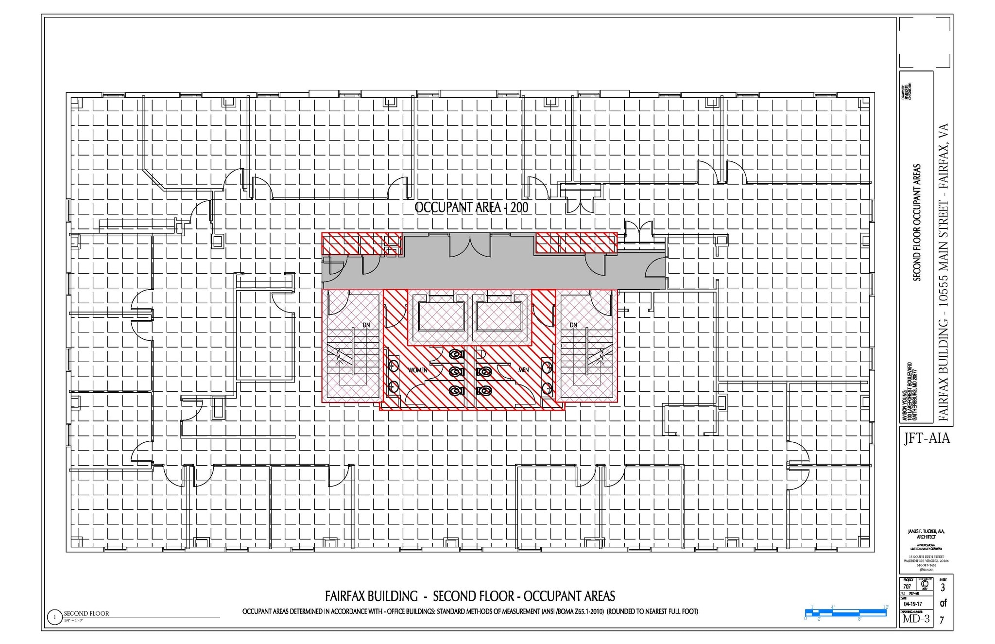 10555 Main St, Fairfax, VA à louer Plan d’étage– Image 1 sur 1
