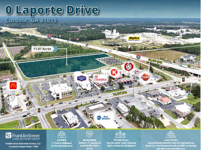 0 Laporte Dr, Cordele, GA à vendre - Photo de l’immeuble – Image 1 sur 9