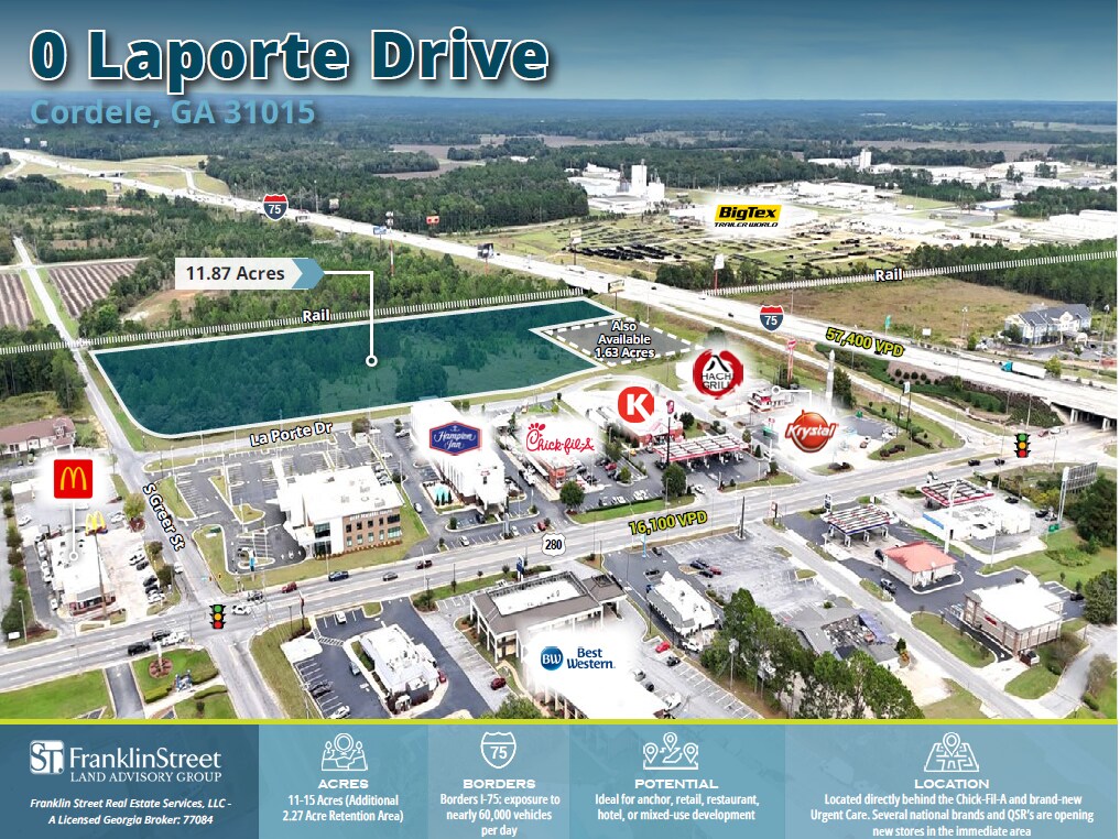 0 Laporte Dr, Cordele, GA à vendre Photo de l’immeuble– Image 1 sur 10