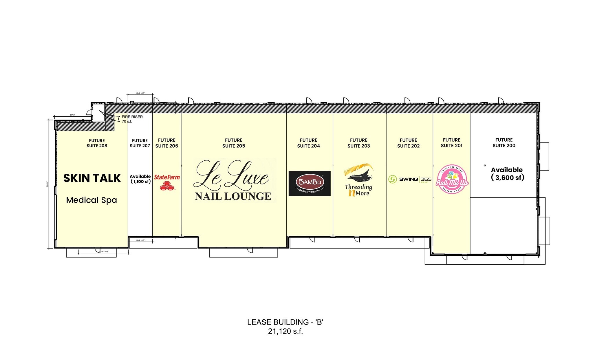 2310 Harlem Rd, Richmond, TX à louer Plan d’étage– Image 1 sur 4