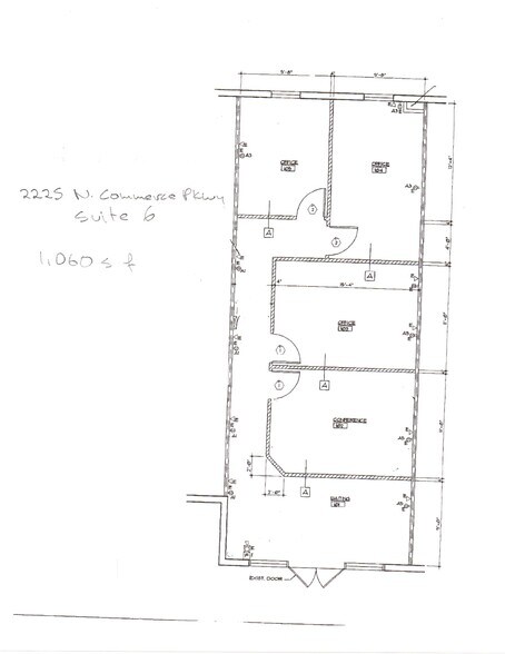 2201-2225 N Commerce Pky, Weston, FL à louer - Photo de l’immeuble – Image 2 sur 2
