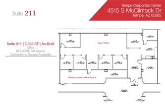 4515 S McClintock Dr, Tempe, AZ à louer Photo de l’immeuble– Image 1 sur 1