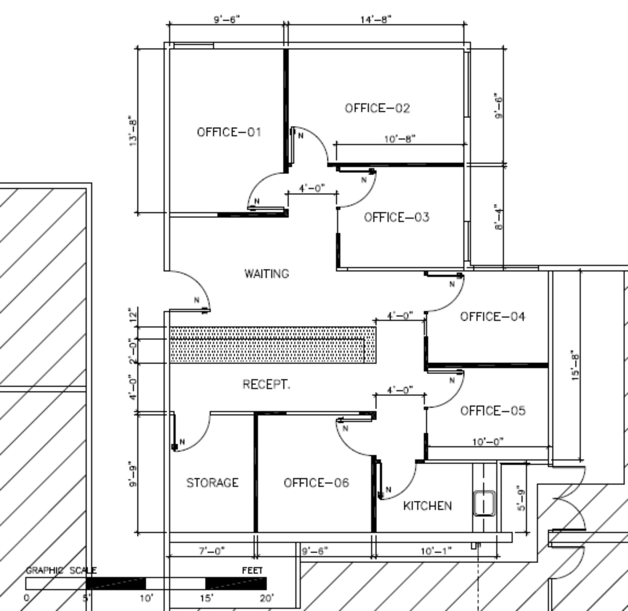 2001 S Barrington Ave, Los Angeles, CA à louer Plan de site– Image 1 sur 1