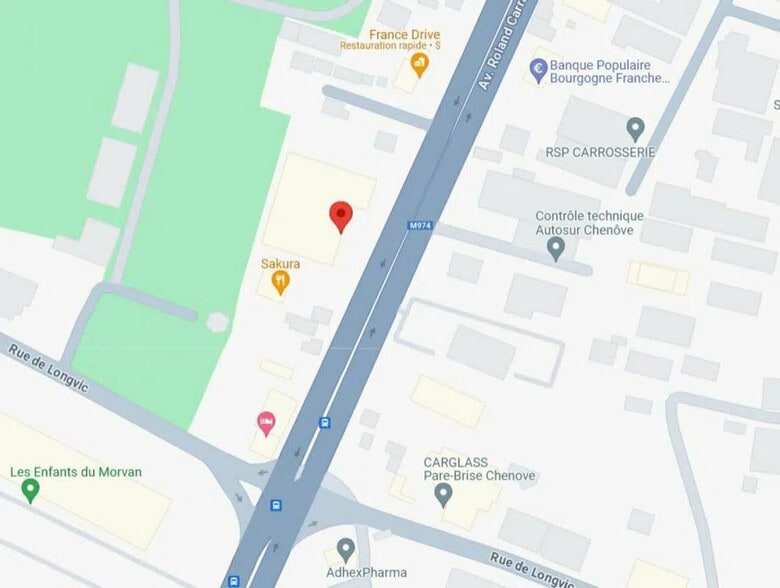 Local commercial dans Chenôve à louer - Plan d’étage – Image 2 sur 3