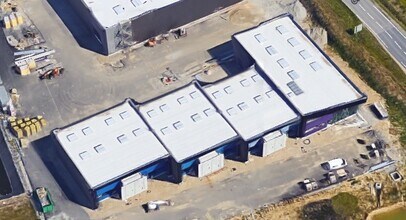 1 Rue Des Prairies, Les Sorinières, LA - Vue aérienne vue de carte