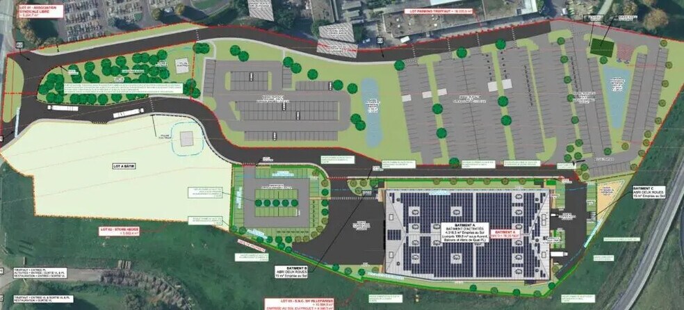 Industriel/Logistique dans Villeparisis à vendre - Plan de site – Image 3 sur 5