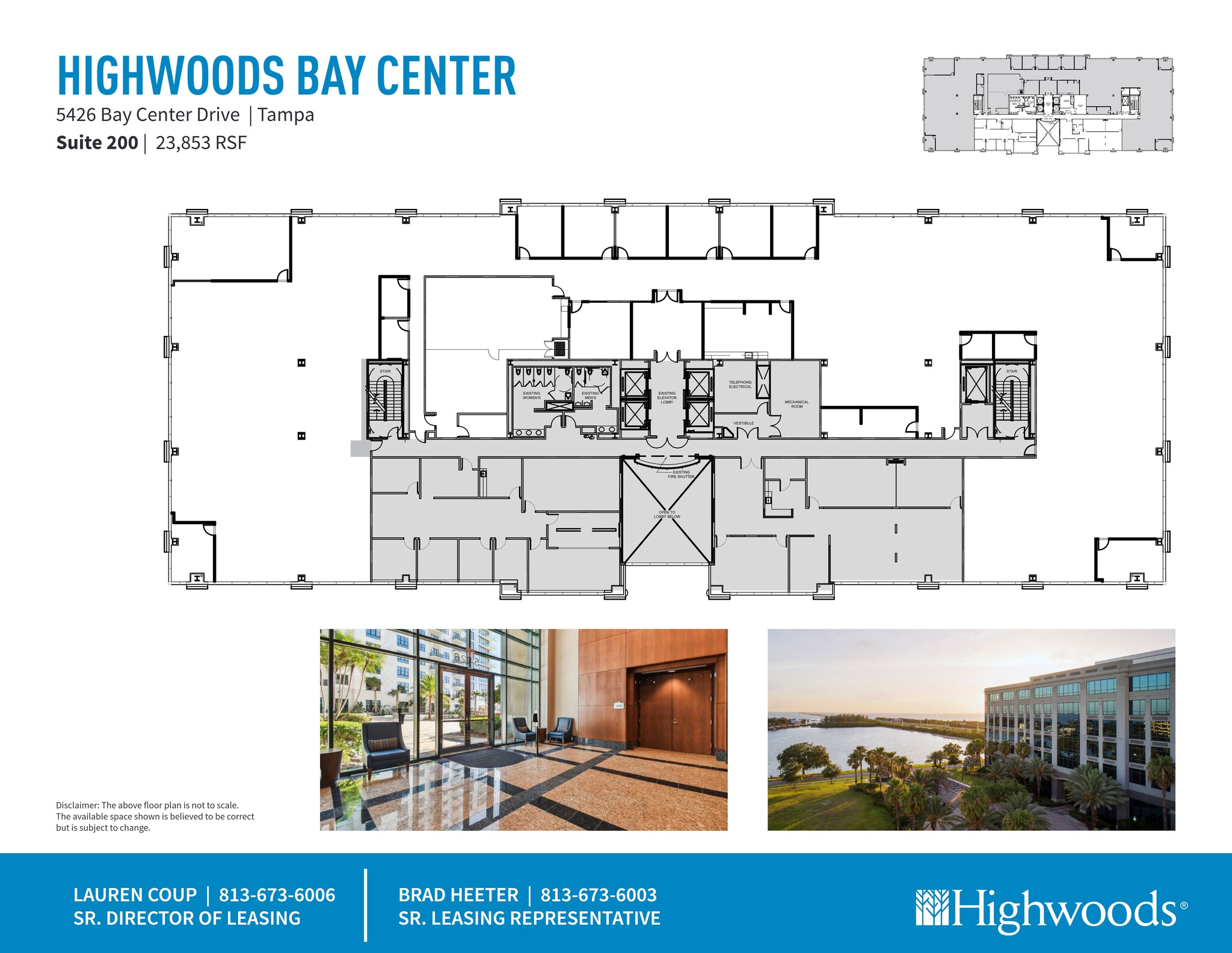 5426 Bay Center Dr, Tampa, FL à louer Plan de site– Image 1 sur 1