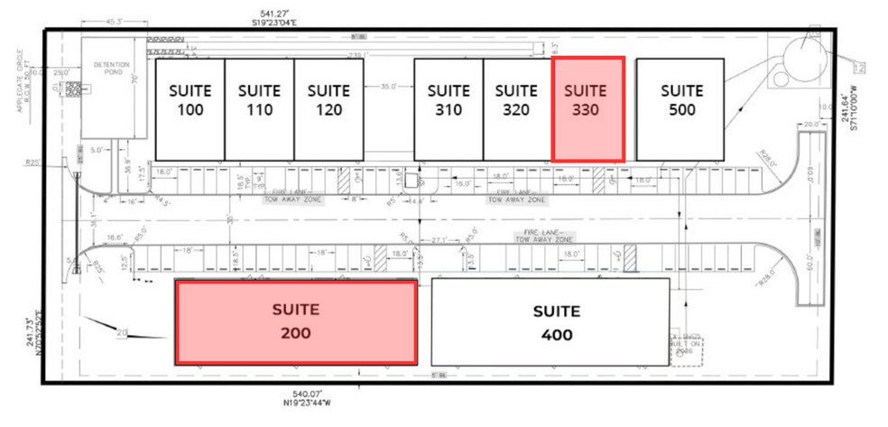 7 Applegate Cir, Round Rock, TX à louer - Plan de site – Image 2 sur 3
