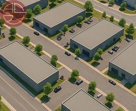 Toulouse - VUE AÉRIENNE  vue de carte