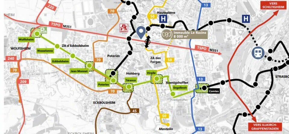 Bureau dans Strasbourg à vendre - Photo de l’immeuble – Image 2 sur 3