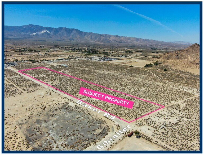 10850 Baker, Lucerne Valley, CA à vendre - Aérien – Image 3 sur 10