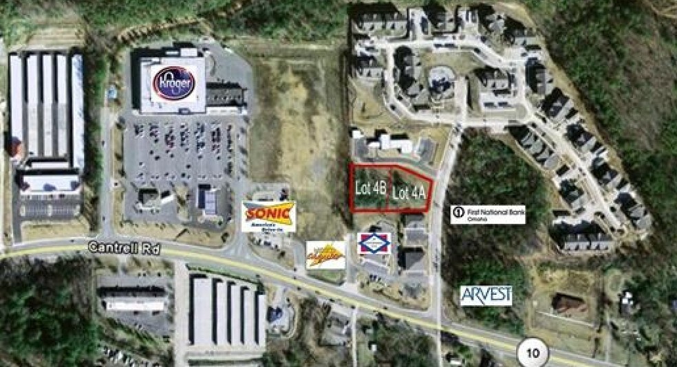 5320 Highland Dr, Little Rock, AR à louer - Aérien – Image 2 sur 3