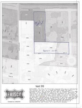 8783 Carroll Cir, Frisco, TX à vendre Plan de site– Image 1 sur 12