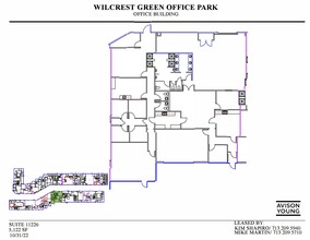 11200-11248 Wilcrest Green Dr, Houston, TX à louer Plan d’étage– Image 1 sur 1