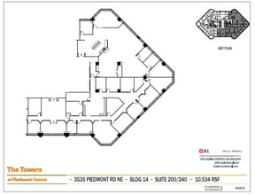 3495 Piedmont Rd NE, Atlanta, GA à louer Plan d’étage– Image 1 sur 1