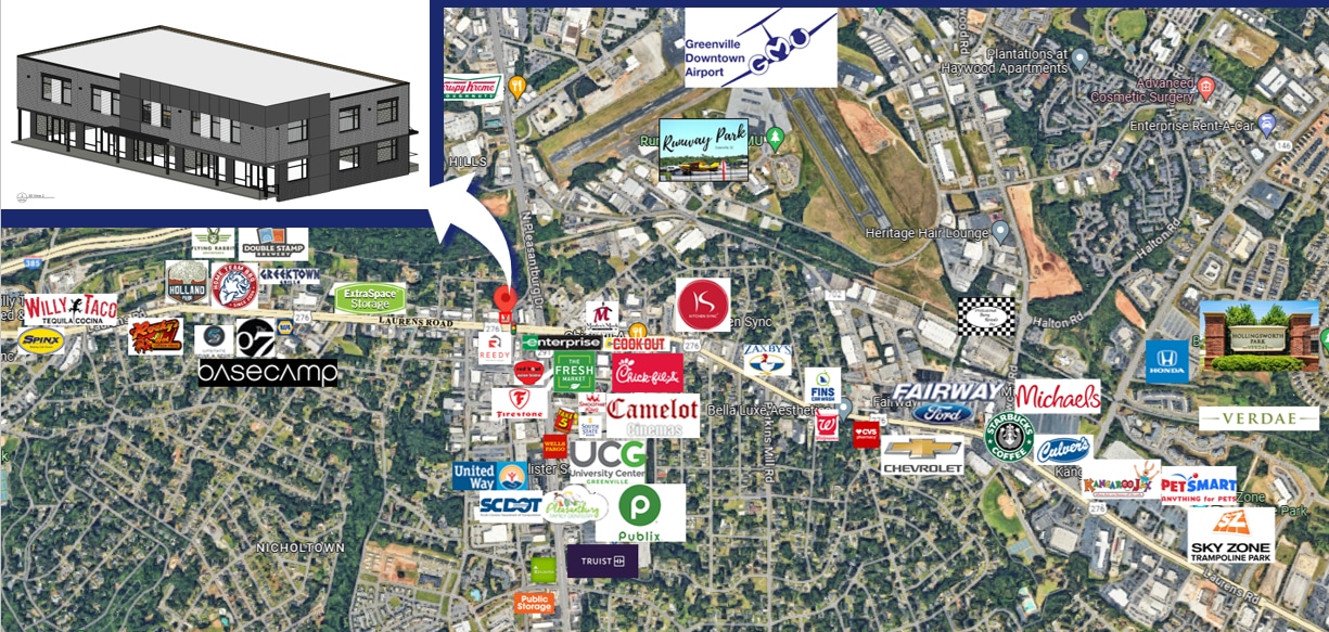 1421 Laurens Rd, Greenville, SC à louer Photo intérieure– Image 1 sur 2