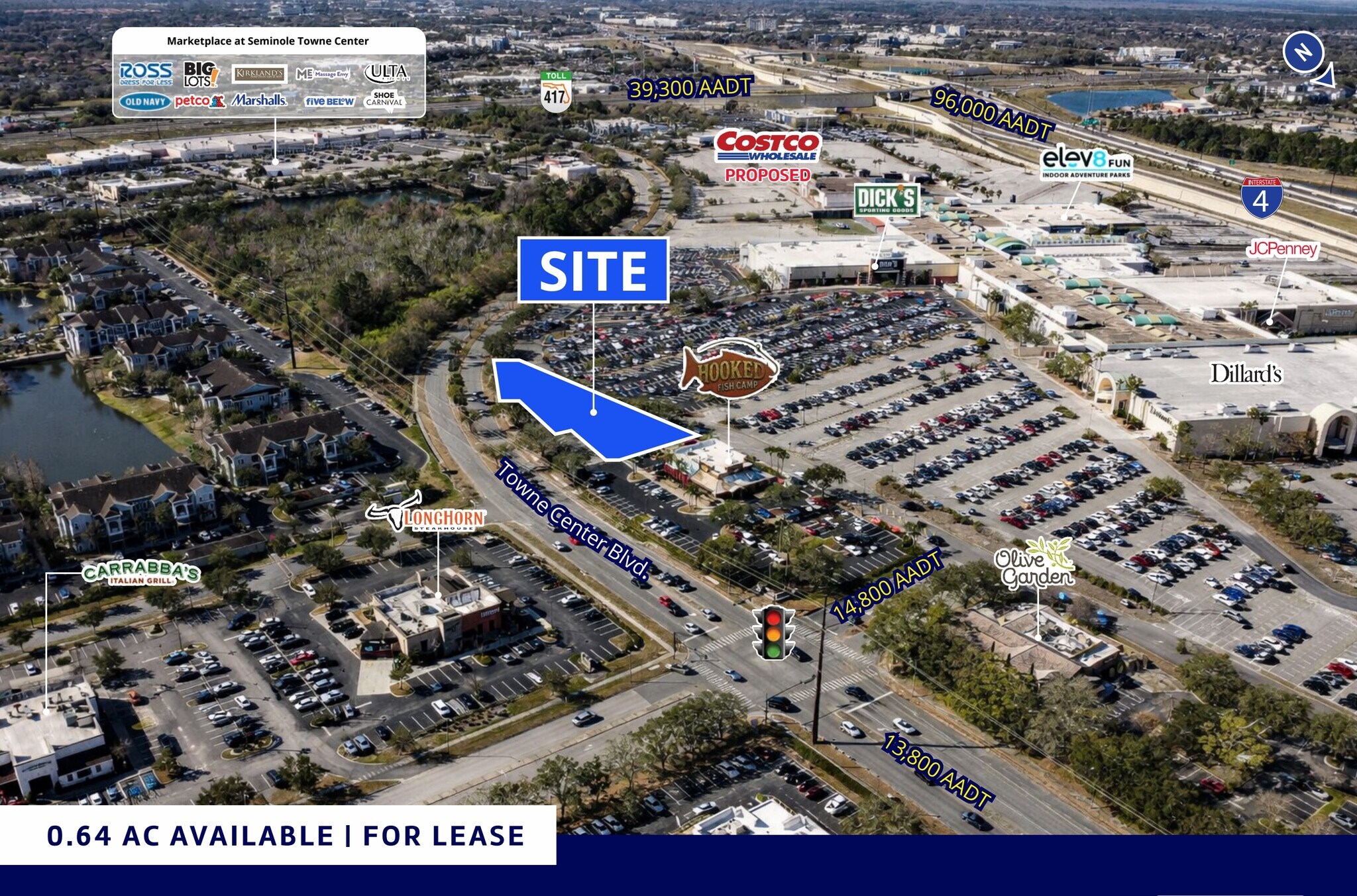 Towne Center Blvd, Sanford, FL à louer Plan de site– Image 1 sur 4