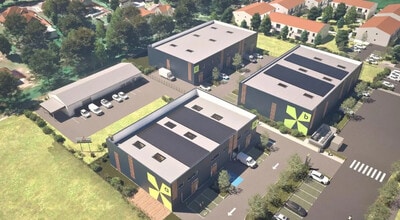 Impasse Pujeau Rabe, Lavernose-Lacasse, HG - Vue aérienne  vue de carte