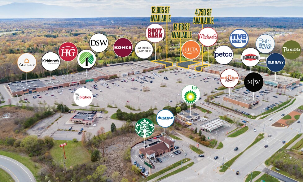 4804-4840 Baldwin Rd, Lake Orion, MI à louer - Photo de l’immeuble – Image 1 sur 5