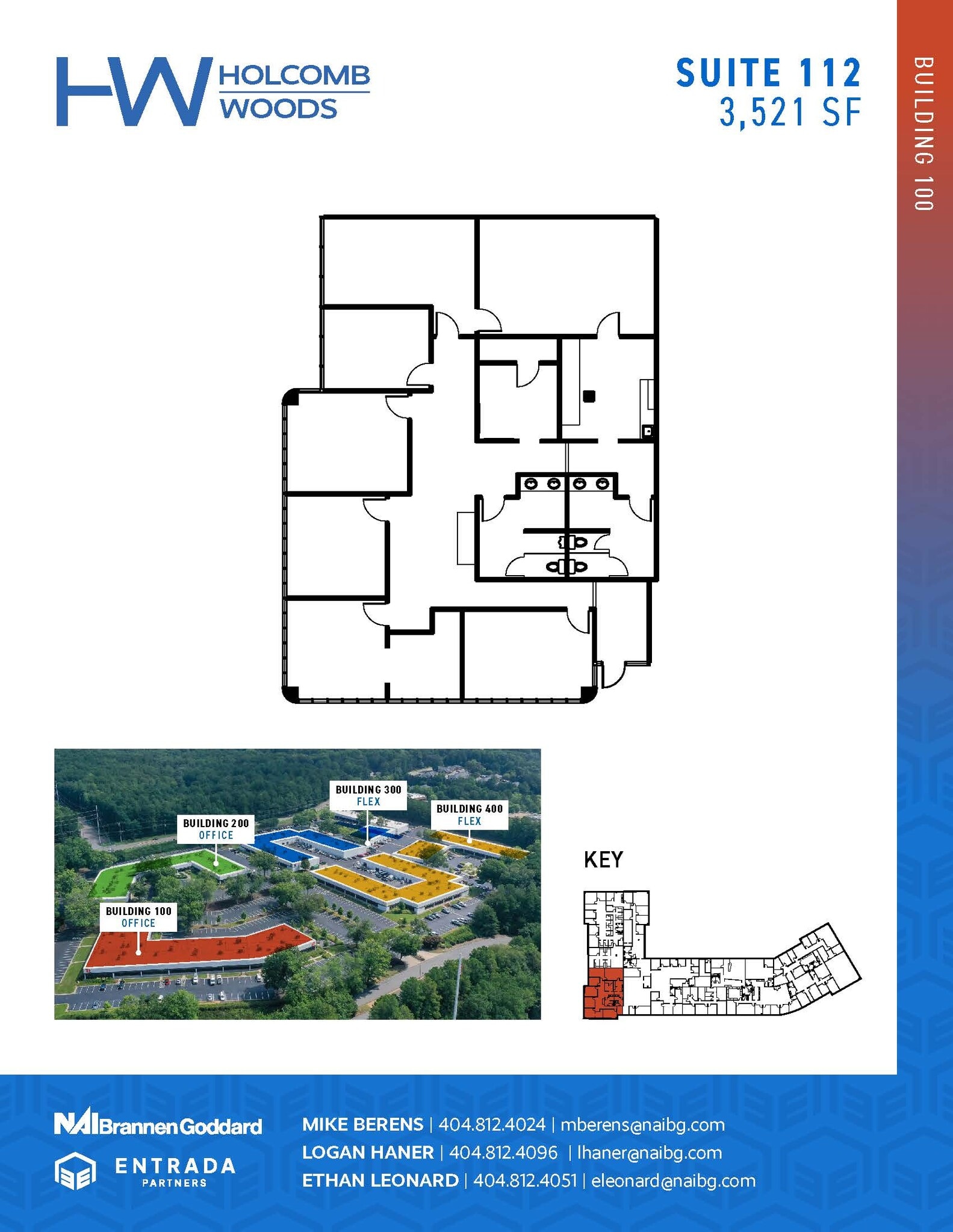 1000 Holcomb Woods Pky, Roswell, GA à louer Plan d’étage– Image 1 sur 1