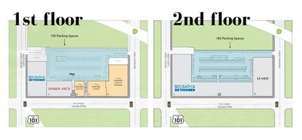 555 9th St, San Francisco, CA à louer Plan d’étage– Image 1 sur 1