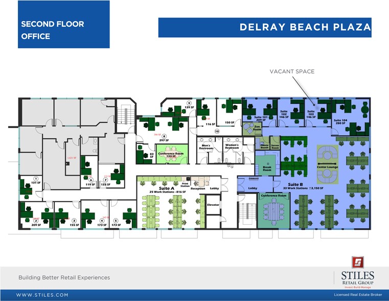 660 W Linton Blvd, Delray Beach, FL à louer - Plan de site – Image 1 sur 6