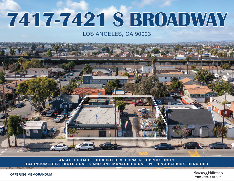 7417-7421 S Broadway, Los Angeles, CA à vendre Photo de l’immeuble– Image 1 sur 6