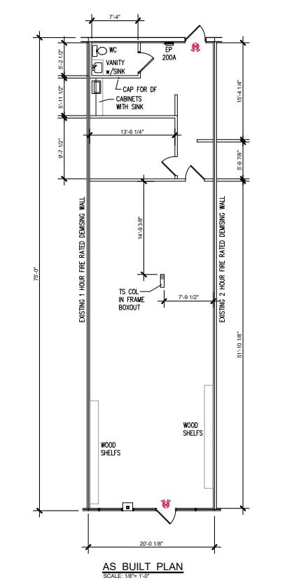 1605-1615 County Road 220, Orange Park, FL à louer Plan d’étage– Image 1 sur 1