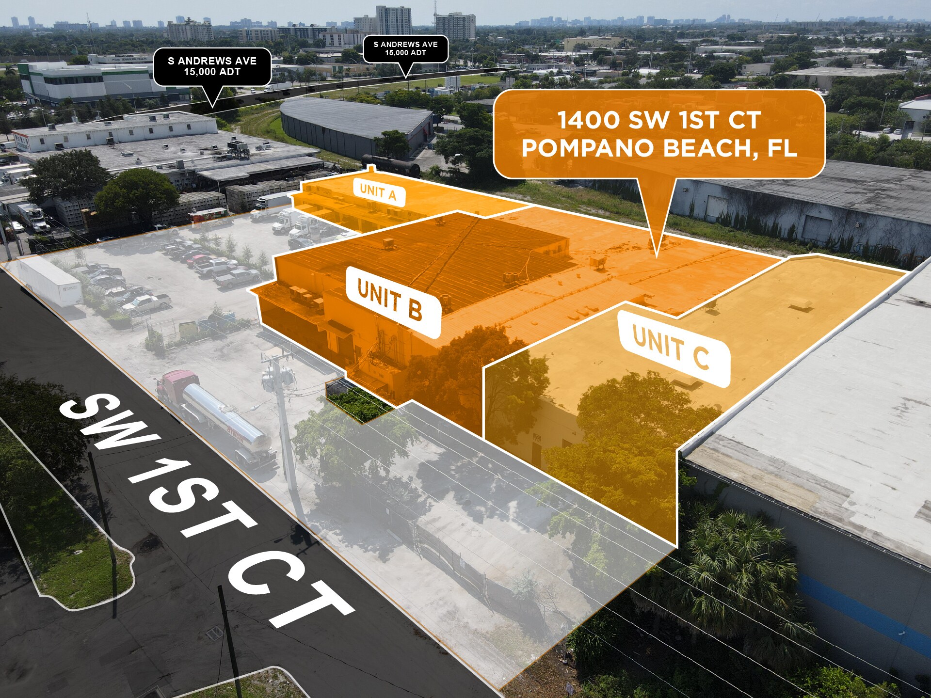 1400 SW 1st Ct, Pompano Beach, FL à louer Photo de l’immeuble– Image 1 sur 14