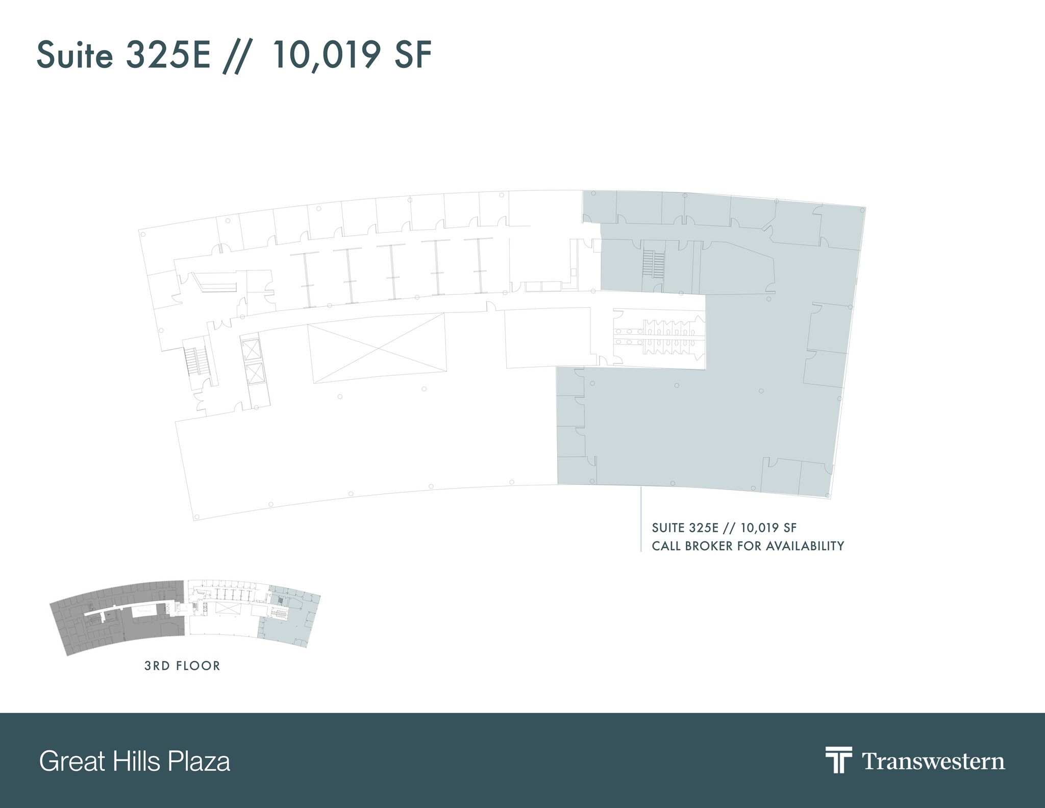 9600 Great Hills Trl, Austin, TX à louer Plan de site– Image 1 sur 1