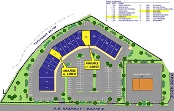 100 US Highway 9, Manalapan Township, NJ à louer Plan de site– Image 1 sur 1