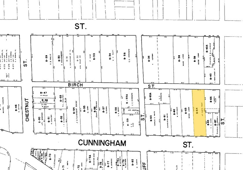 222 W Cunningham St, Butler, PA à louer - Plan cadastral – Image 3 sur 5