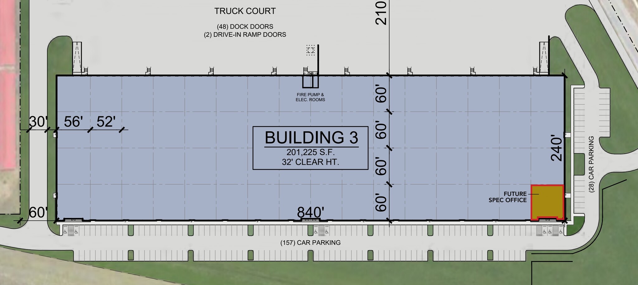 6001 Old Decatur Rd, Fort Worth, TX à louer Plan de site– Image 1 sur 1