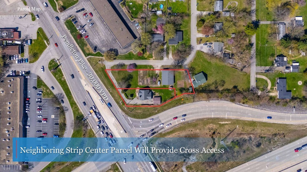 7440-7444 Pendleton Pike, Indianapolis, IN à vendre - Aérien – Image 2 sur 6