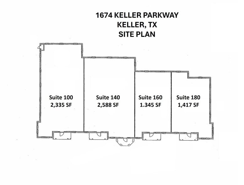 1674 Keller Pky, Keller, TX à vendre - Plan de site – Image 2 sur 6
