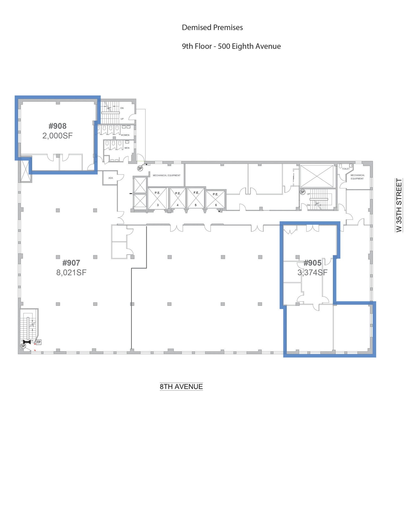 500 Eighth Ave, New York, NY à louer Photo intérieure– Image 1 sur 3