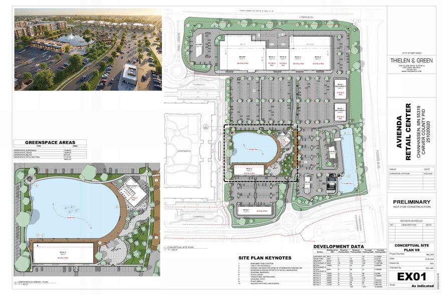 0 Powers Blvd, Chanhassen, MN à louer - Plan de site – Image 2 sur 15