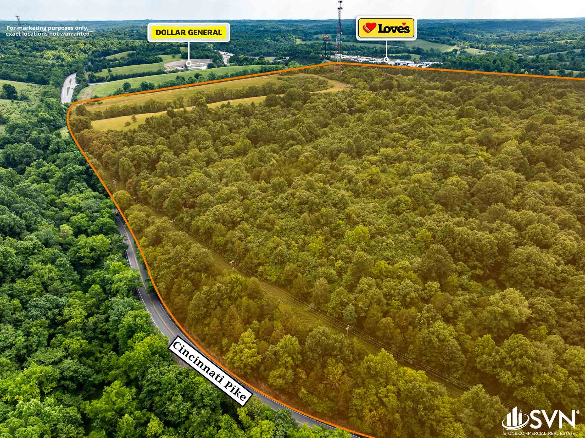 Sadieville Land Parcel 1 - 171 Acres, Sadieville, KY à vendre Photo principale– Image 1 sur 14
