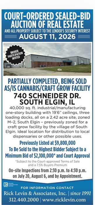 Plus de détails pour 740 Schneider Dr, South Elgin, IL - Industriel/Logistique à vendre