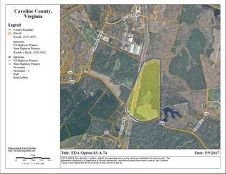 Plus de détails pour Interstate 95, Ruther Glen, VA - Terrain à vendre