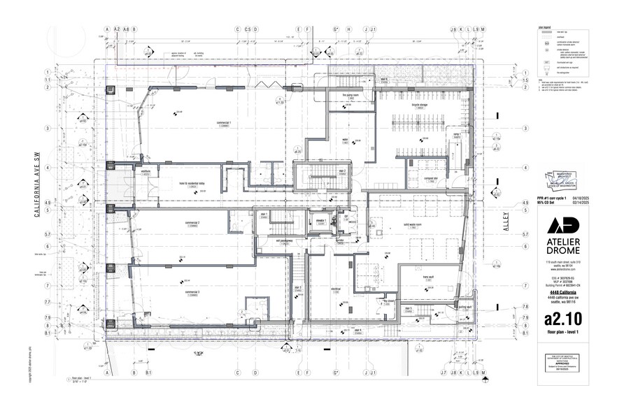 4448 California Ave SW, Seattle, WA à louer - Plan d’étage – Image 3 sur 14
